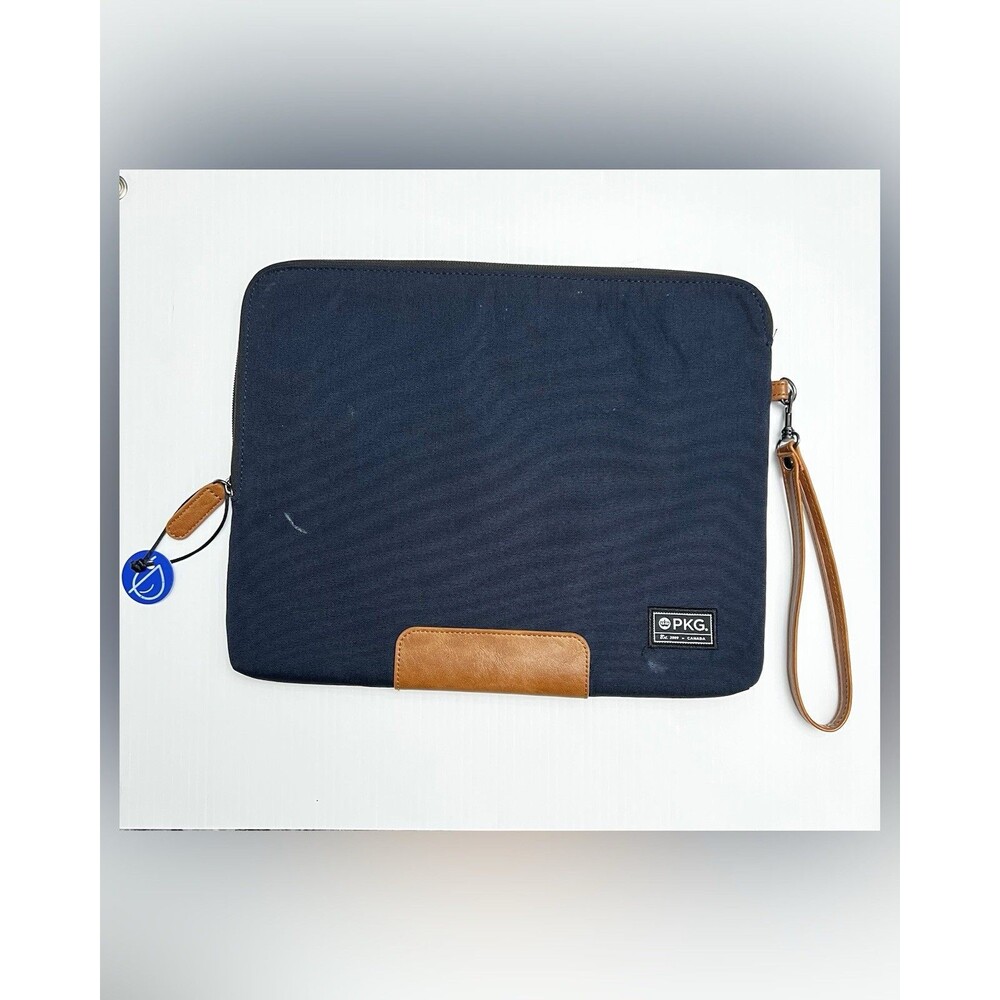 PKG-Laptop Sleeve Case Weatherproof for MacBook Pro/ Surface Pro Up to 14" Navy